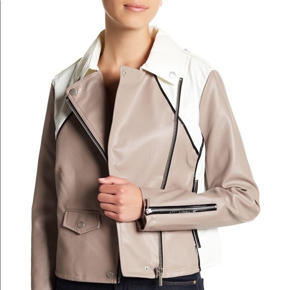 Anthropologie Jackets & Blazers - Anthropologie Bagatelle Faux Leather Moto Jacket